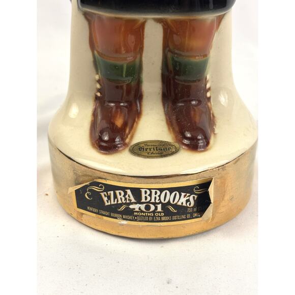 1978 Ezra Brooks Hopi Kachina Doll No 7 Decanter Heritage China 101 Months - Picture 10 of 13